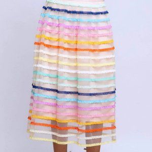 Eva Franco skirt colorful